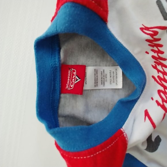 Disney Lightning McQueen Racecar 95 Cars Sleeveless Tank Top 2T Built for Speed - Picture 10 of 11